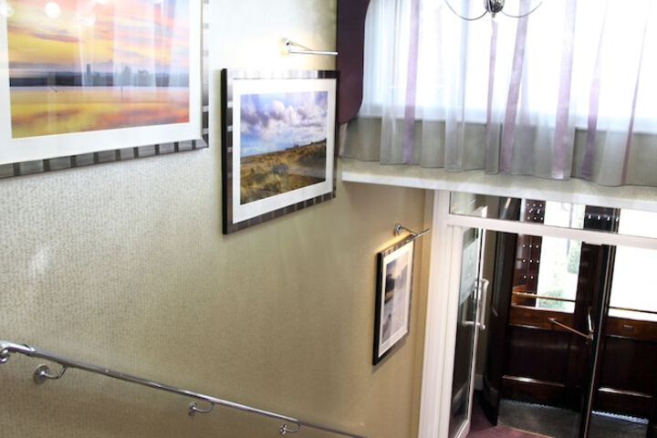 Interior entrance