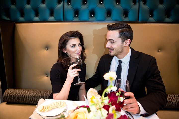 Couples dining