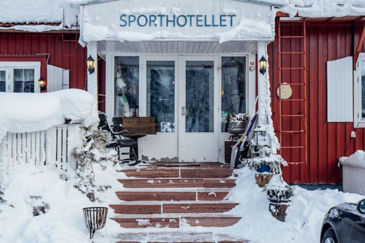 Exterior of Sporthotellet Idre