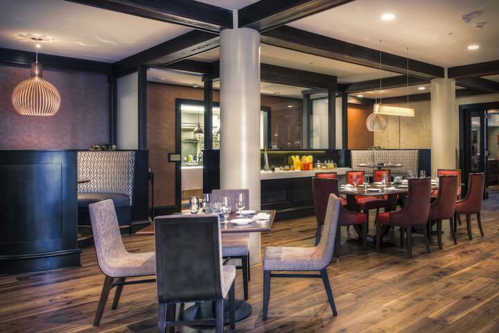 Breakfast area