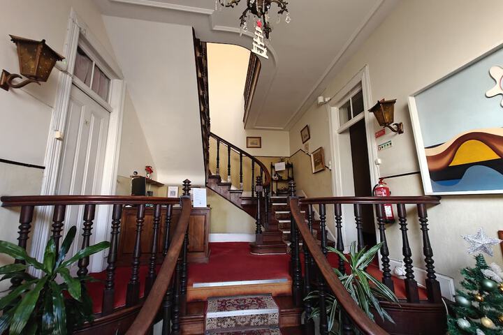 Interior entrance