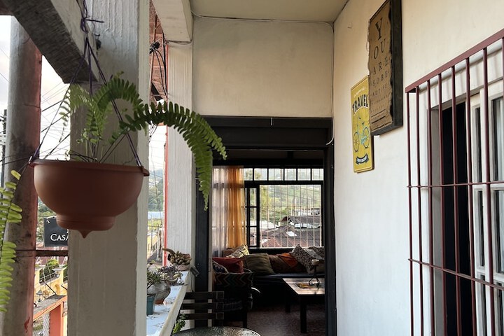 Interior entrance