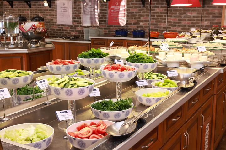 Breakfast buffet