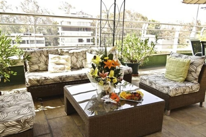 Rooftop terrace