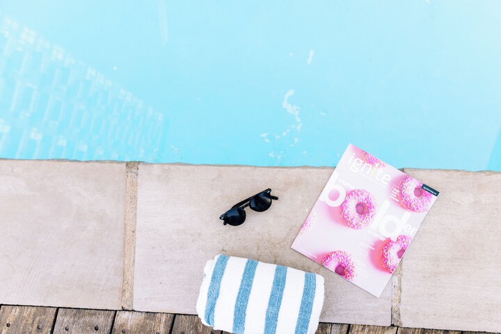Rooftop pool