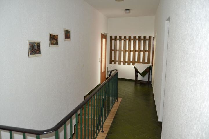 Interior entrance