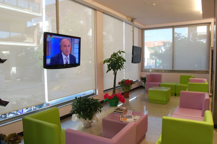 Lobby sitting area