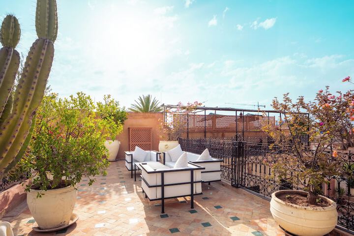 Rooftop terrace
