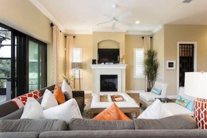 Exterior of Wind Song Ocean Hammock 4 Br home by RedAwning