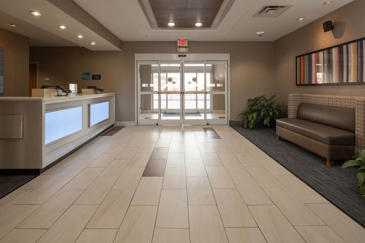 Interior entrance