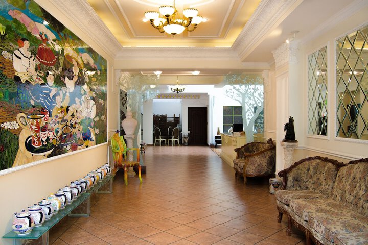 Interior entrance