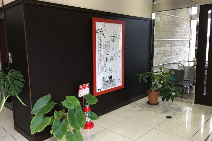 Interior entrance