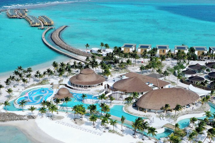 Exterior of Centara Mirage Lagoon Maldives