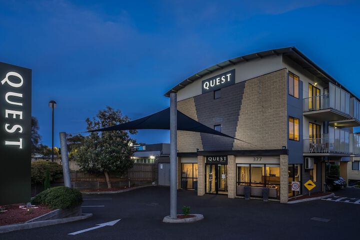 Front of property - evening/night