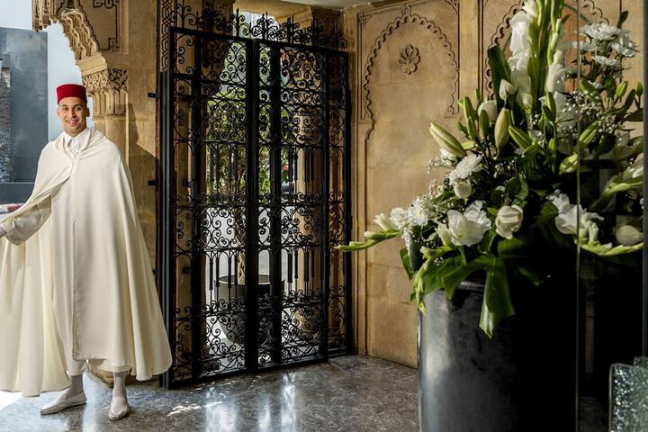 Interior entrance
