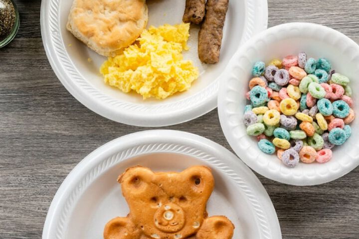 Breakfast buffet