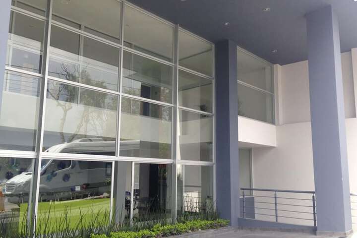 Interior entrance