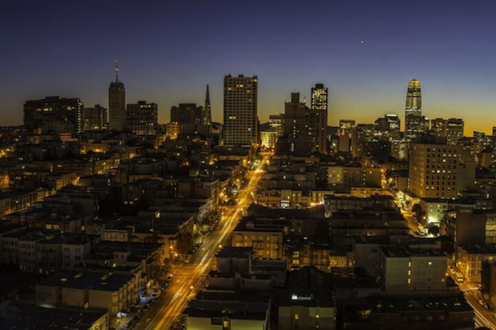 City view from property