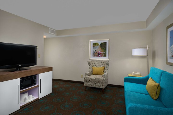 1 King Bed with Refrigerator, Microwave (24 of 29)
