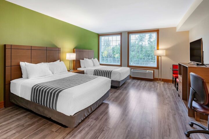 2 Queen Beds High Speed Internet Full Kitchen Coffee Maker, Hair Full Breakfast (1 of 16)