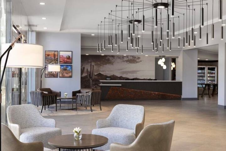 Check-in/check-out kiosk