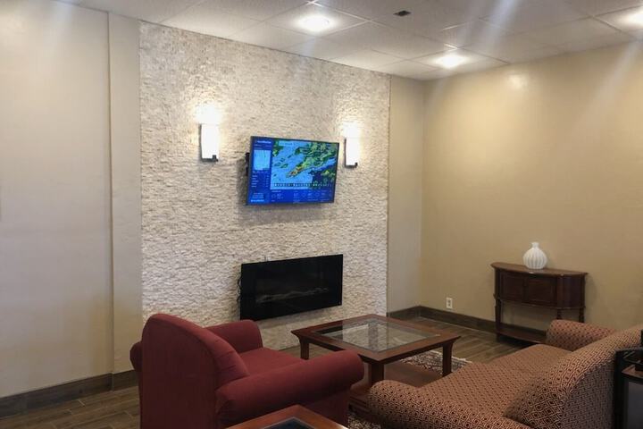 Lobby sitting area