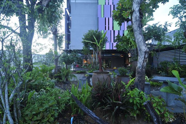 Outside Hotel