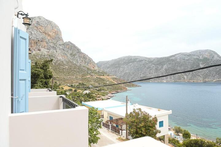 Kalymnos Skalia Mountain-Sea