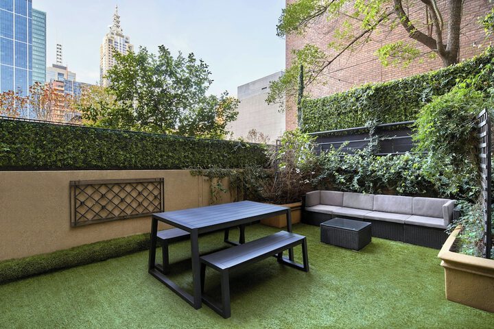 Courtyard view