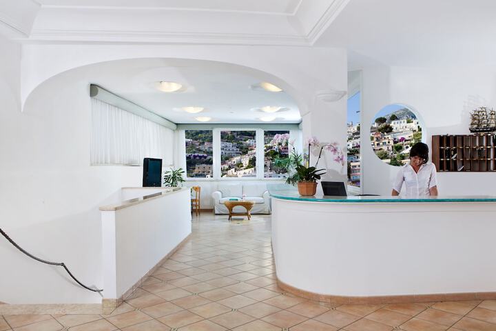 Interior entrance