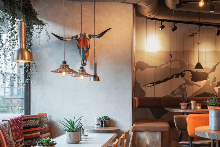 Breakfast area