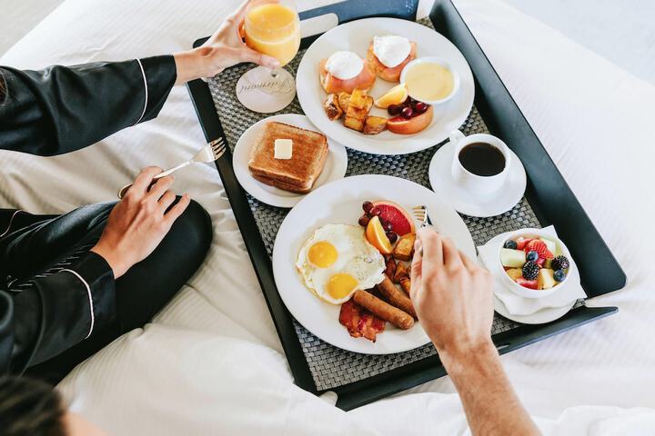Breakfast area