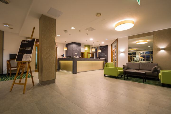 Interior entrance