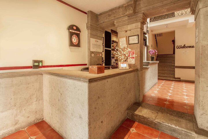 Interior entrance