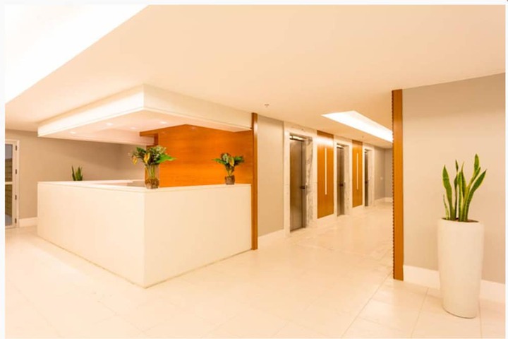 Interior entrance