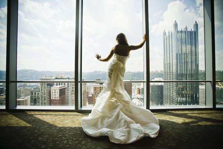 Indoor wedding
