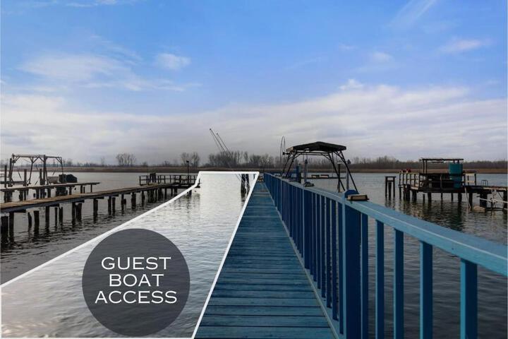 Lakeside Bliss 2BR 1BA with All Modern Comforts