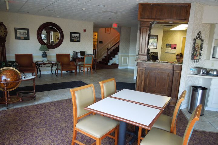 Lobby sitting area