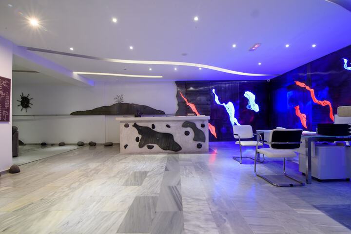 Interior entrance