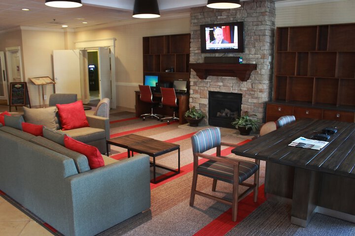 Lobby sitting area