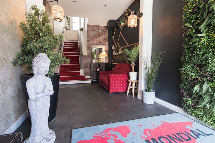 Interior entrance