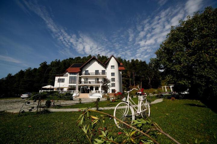 Exterior of Pensiunea Baroc
