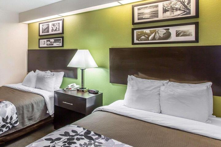 Modern 2 Double Beds (1 of 2)