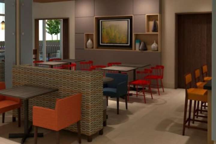 Breakfast area