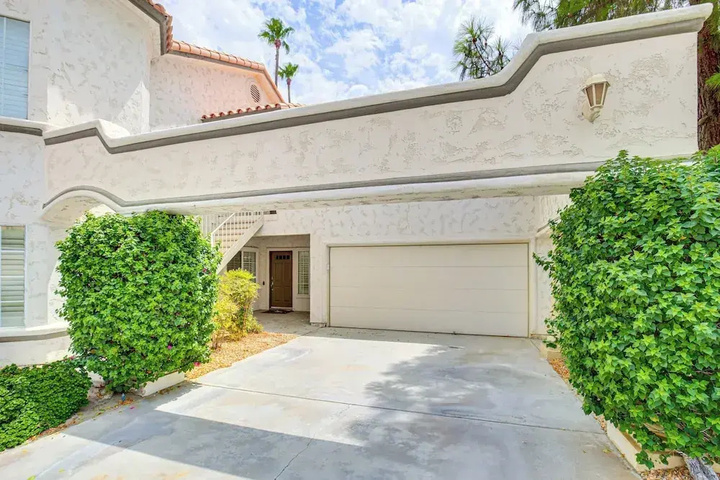 Exterior of Palm Desert Retreat w / Patio & Pool View!