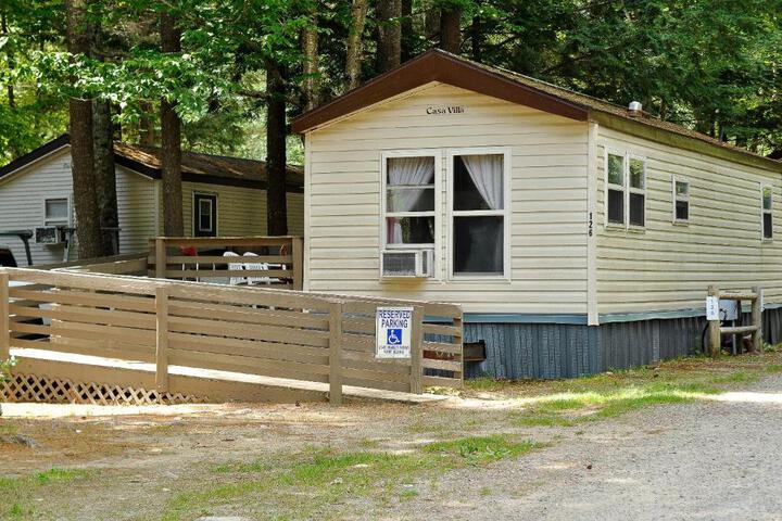 Moody Beach Camping Resort Wheelchair Accessible Cottage in Wells, ME