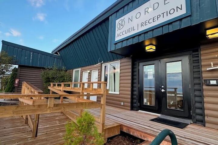 Nordet in Percé, QC