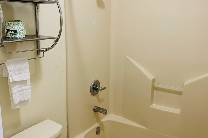 1 Queen Bed Mobility Accessible Bathtub with Grab Bars (16 of 22)
