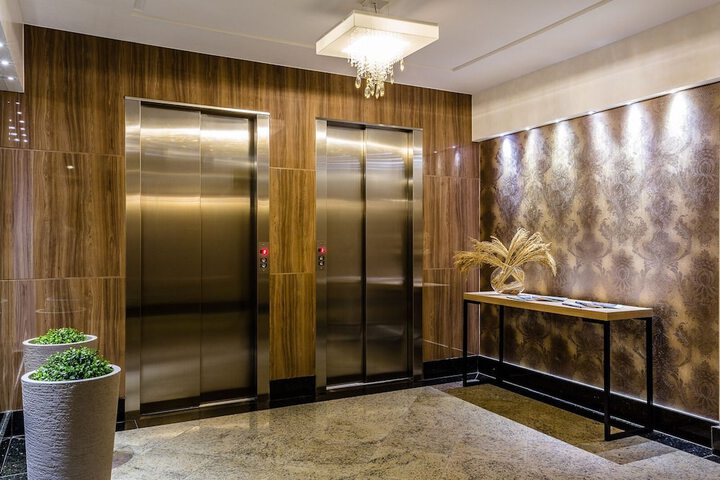 Interior entrance