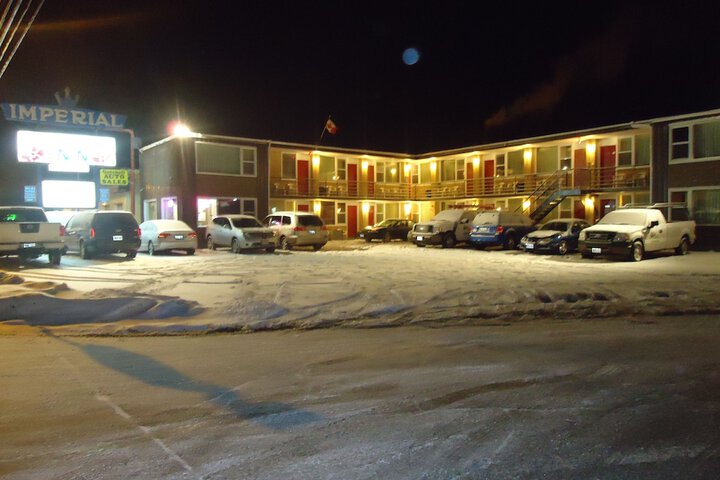 Front of property - evening/night